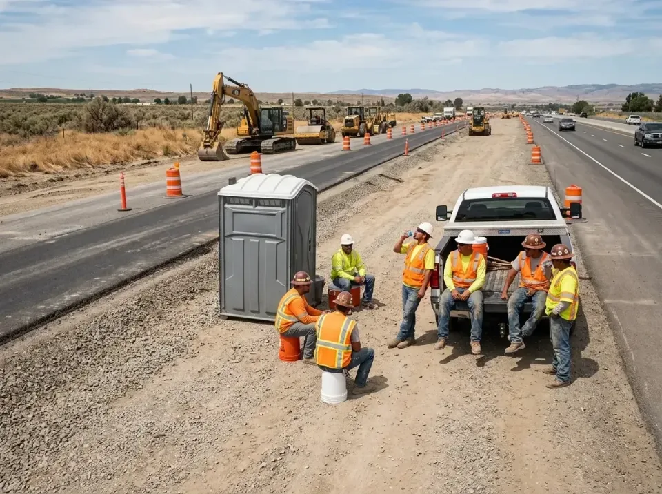 highway-road-construction-crew-007 — frequently asked questions, Porta Potty and Restroom Rentals in Lochbuie, CO